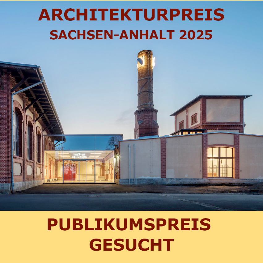 Architekturpreis des Landes Sachsen-Anhalt 2025 