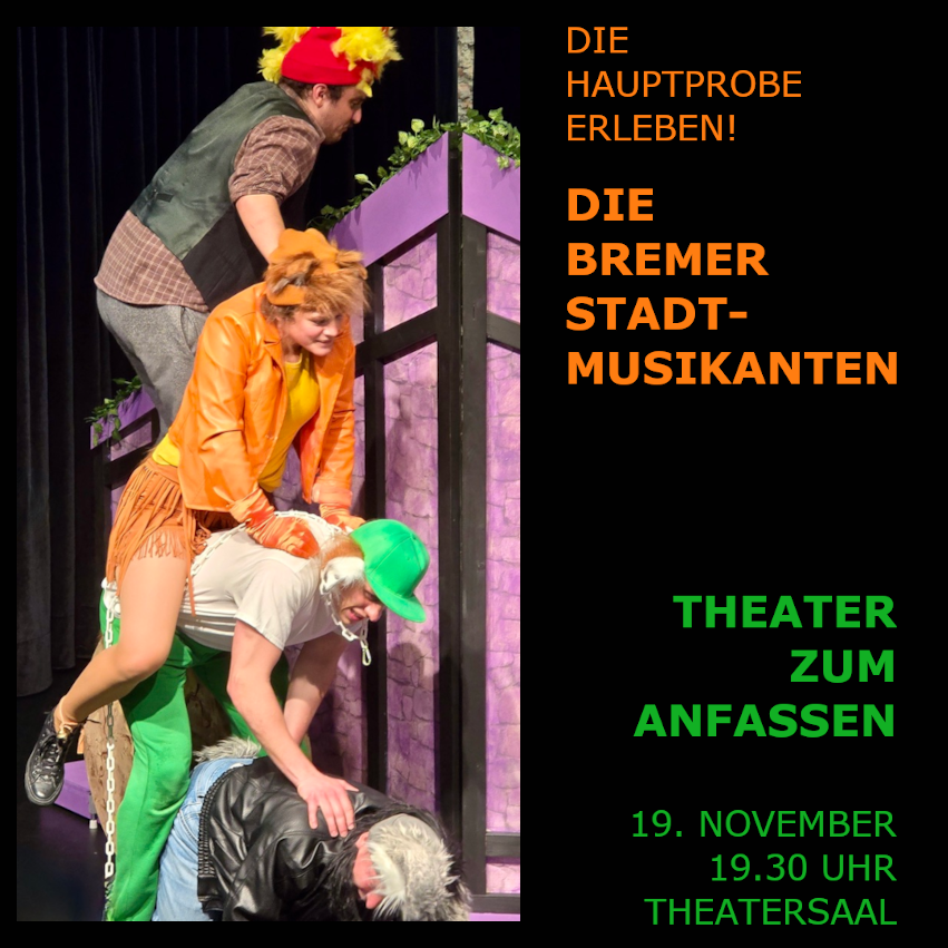 Theater zum Anfassen Theater zum Anfassen