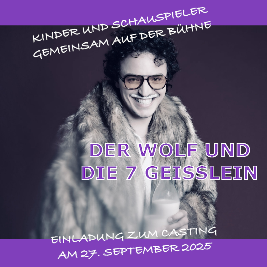 Einladung zum Casting