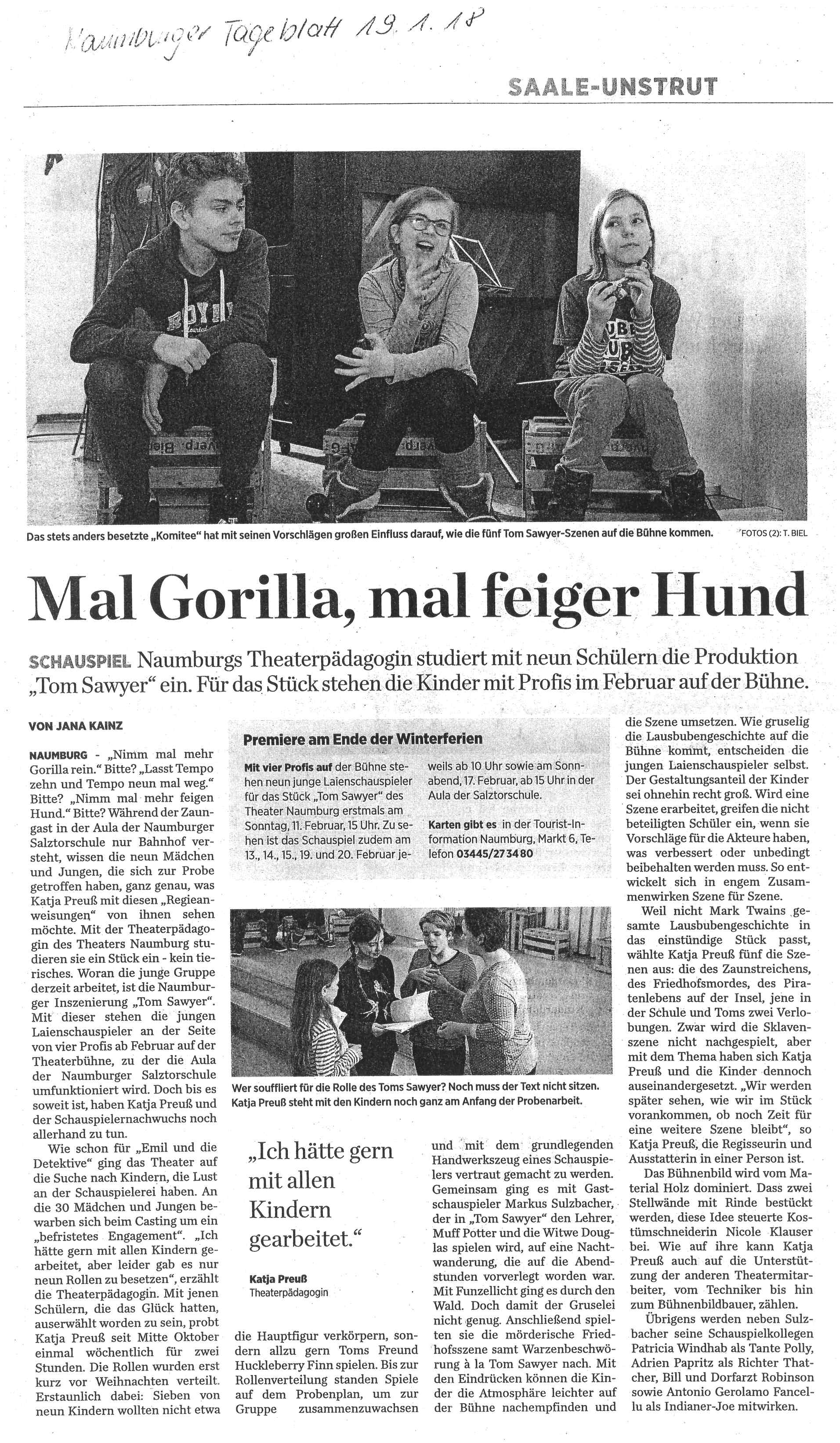 Mal Gorilla, mal feiger Hund Mal Gorilla, mal feiger Hund